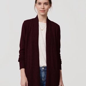 LOFT Pocket Open Cardigan